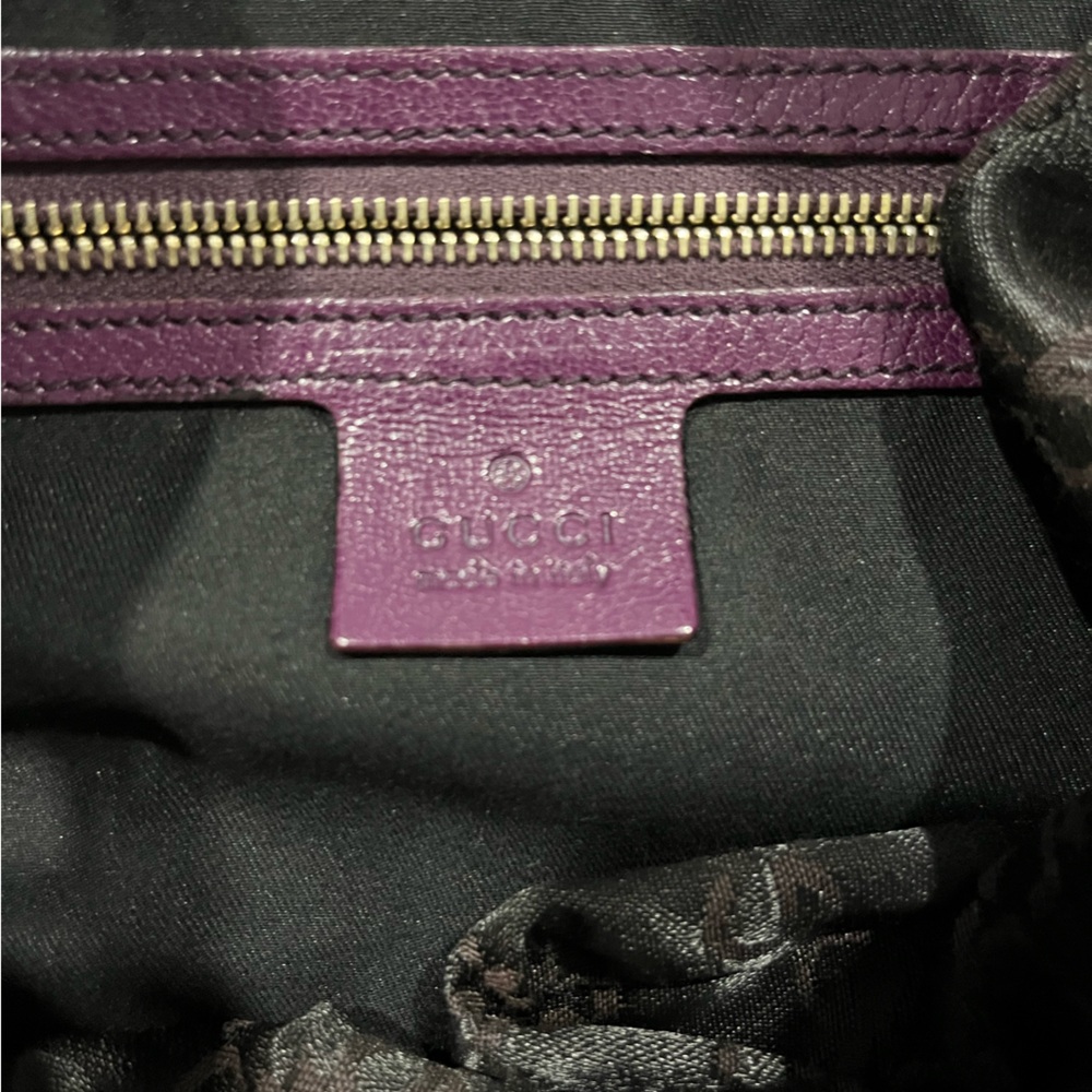 Gucci blondie Leather shoulder bag - Picture 8 of 10